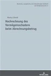 Book cover of Hochrechnung des Vermoegensschadens beim Abrechnungsbetrug by Martin Waßmer