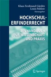 Book cover of Hochschulerfinderrecht by Unknown