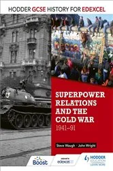 Book cover of Hodder GCSE History for Edexcel: Superpower relations and the Cold War, 1941-91 by John Wright