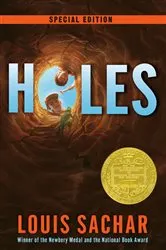Book cover of Holes by Louis Sachar
