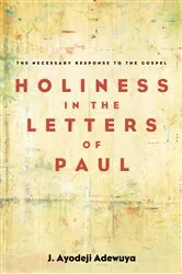 Book cover of Holiness in the Letters of Paul by J. Ayodeji Adewuya