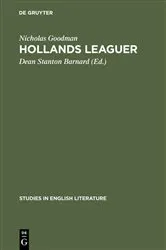 Book cover of Hollands leaguer by Nicholas Goodman