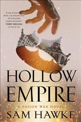 Book cover of Hollow Empire by Sam Hawke