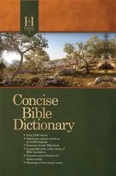 Book cover of Holman Concise Bible Dictionary by Holman Bible Publishers