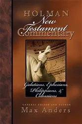 Book cover of Holman New Testament Commentary - Galatians, Ephesians, Philippians, Colossians by Max Anders
