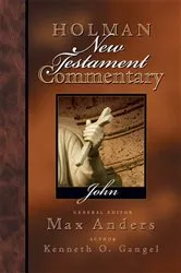 Book cover of Holman New Testament Commentary - John by Max Anders