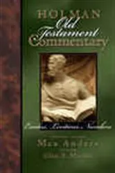 Book cover of Holman Old Testament Commentary - Exodus, Leviticus, Numbers by Max Anders