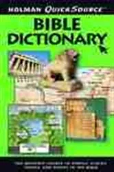 Book cover of Holman QuickSource Bible Dictionary by Holman Bible Publishers