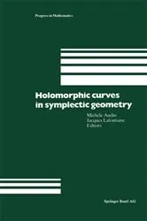 Book cover of Holomorphic Curves in Symplectic Geometry by Michele Audin