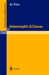 Book cover of Holomorphic Q Classes by Unknown