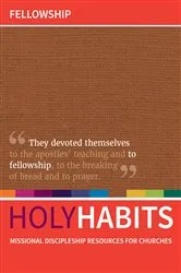 Book cover of Holy Habits: Fellowship by Andrew Roberts