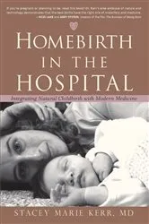 Book cover of Homebirth in the Hospital by Stacey Marie Kerr