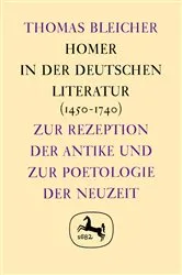 Book cover of Homer in der deutschen Literatur by Thomas Bleicher