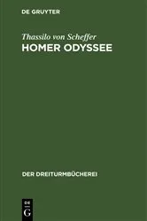 Book cover of Homer Odyssee (3rd ed.) by Thassilo von Scheffer
