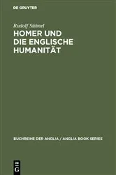 Book cover of Homer und die englische Humanität by Unknown