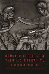 Book cover of Homeric Effects in Vergil's Narrative by Alessandro Barchiesi