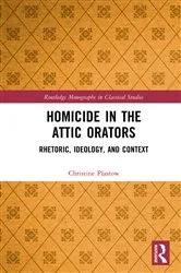 Book cover of Homicide in the Attic Orators by Christine Plastow