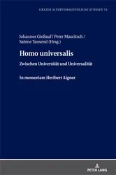 Book cover of Homo universalis by Wolfgang Spickermann