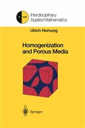 Book cover of Homogenization and Porous Media by Ulrich Hornung