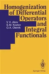 Book cover of Homogenization of Differential Operators and Integral Functionals by V.V. Jikov