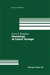 Book cover of Homology of Linear Groups by Unknown