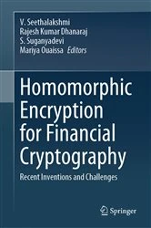 Book cover of Homomorphic Encryption for Financial Cryptography by V. Seethalakshmi