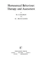 Book cover of Homosexual Behaviour by Unknown