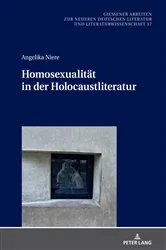 Book cover of Homosexualitaet in der Holocaustliteratur by Sascha Feuchert