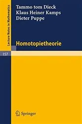 Book cover of Homotopietheorie by T.tom Dieck