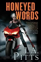 Book cover of Honeyed Words by J. A. Pitts