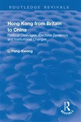 Book cover of Hong Kong from Britain to China by Li Pang-Kwong