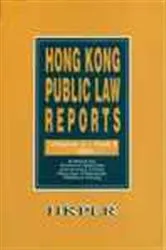 Book cover of Hong Kong Public Law Reports, Vol.3, Part 3 by Andrew Byrnes