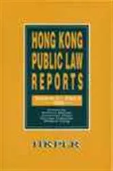 Book cover of Hong Kong Public Law Reports, Vol.3, Part 4 by Unknown