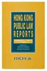Book cover of Hong Kong Public Law Reports, Volume 4, Part 3 (1994) by andrew Byrnes