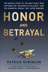Book cover of Honor and Betrayal by Patrick Robinson