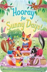 Book cover of Hooray for Sunny Days! by Susan Kantor