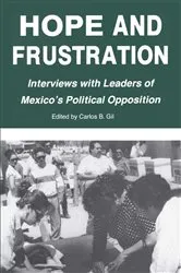 Book cover of Hope and Frustration by Carlos B. Gil