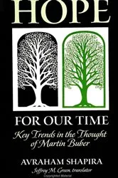 Book cover of Hope for Our Time by Avraham Shapira