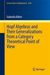 Book cover of Hopf Algebras and Their Generalizations from a Category Theoretical Point of View by Unknown