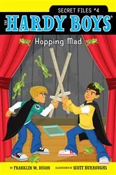 Book cover of Hopping Mad by Franklin W. Dixon