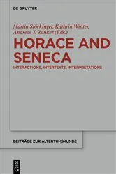 Book cover of Horace and Seneca by Martin Stöckinger