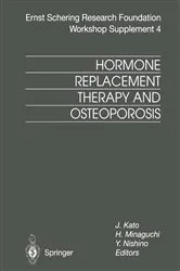 Book cover of Hormone Replacement Therapy and Osteoporosis by J. Kato
