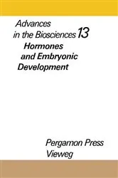 Book cover of Hormones and Embryonic Development by G. Raspé