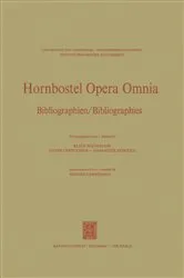 Book cover of Hornbostel Opera Omnia by K.P. Wachsmann