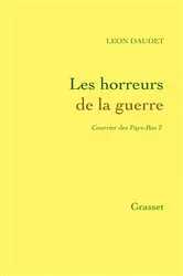 Book cover of Horreurs de la guerre by Alphonse Daudet