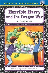 Book cover of Horrible Harry and the Dragon War by Suzy Kline