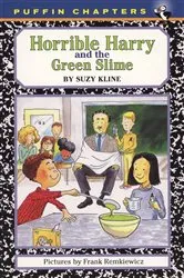 Book cover of Horrible Harry and the Green Slime by Suzy Kline