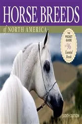Book cover of Horse Breeds of North America by Judith Dutson