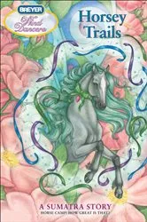 Book cover of Horsey Trails by Sibley Miller