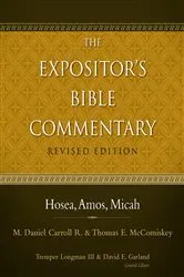 Book cover of Hosea, Amos, Micah by M. Daniel Carroll